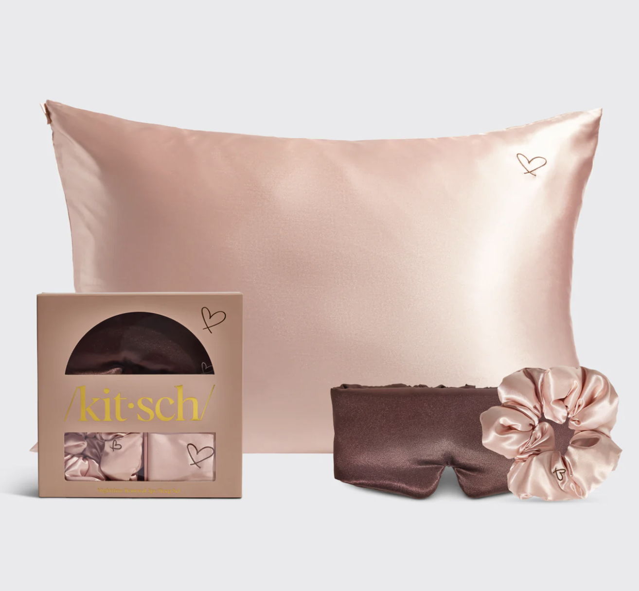satin sleep set